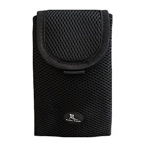 BUDDY POUCH Magnetic Belt-Free Phone Pouch 4”x 6.5” Black Yoga Running Biking